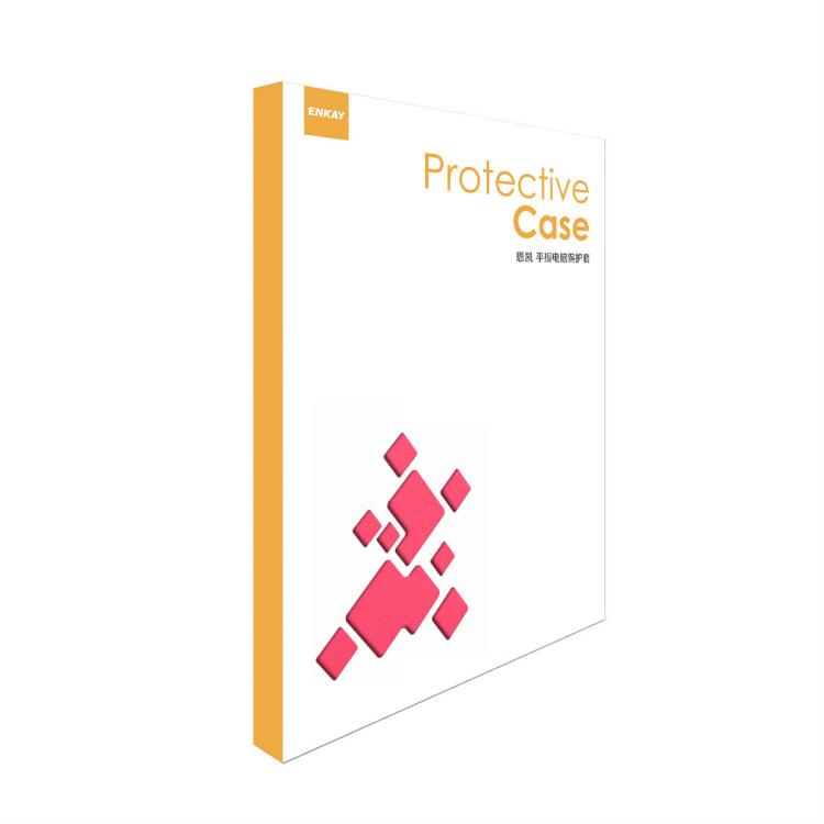 For iPad Pro 12.9 / Air 13 2025 / 2024 ENKAY 360 Degree Rotation Litchi Leather Smart Tablet Case(Rose Red) - iPad Air 13 2025 / 2024 Cases by ENKAY | Online Shopping UK | buy2fix