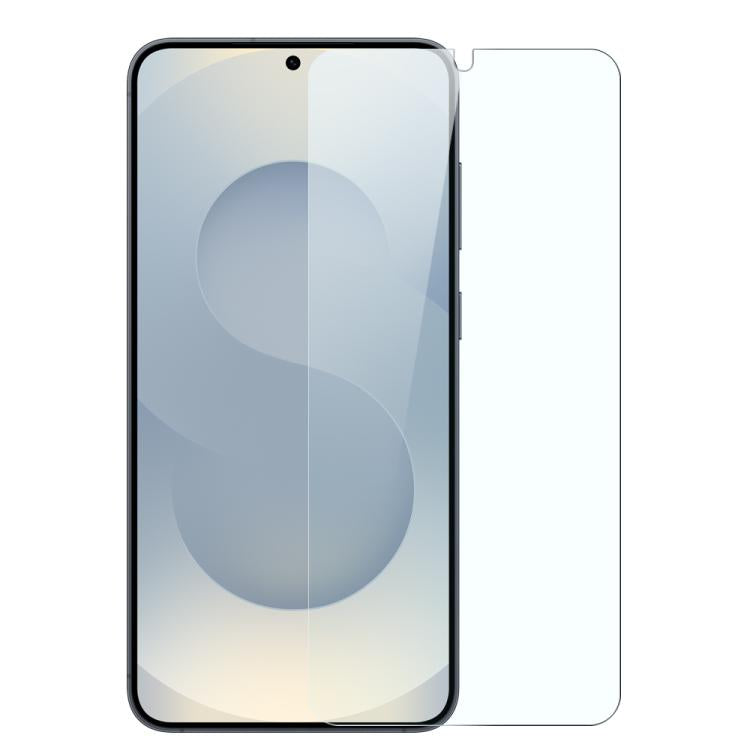 For Samsung Galaxy S25+ 5G NORTHJO 2 in 1 TPU Airbag Shockproof Phone Case with Screen Film(Clear) - Galaxy S25+ 5G Cases by NORTHJO | Online Shopping UK | buy2fix