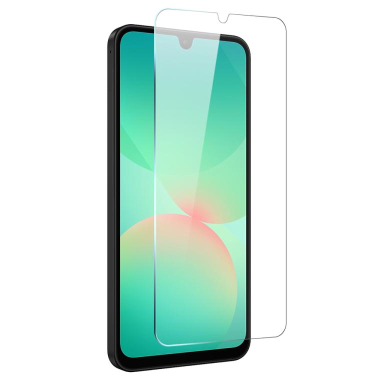 For Samsung Galaxy A26 5G NORTHJO 2 in 1 TPU Airbag Shockproof Phone Case with Screen Film(Clear) - Galaxy Phone Cases by NORTHJO | Online Shopping UK | buy2fix