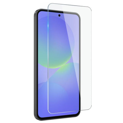 For Samsung Galaxy A36 5G NORTHJO 2 in 1 TPU Airbag Shockproof Phone Case with Screen Film(Clear) - Galaxy Phone Cases by NORTHJO | Online Shopping UK | buy2fix