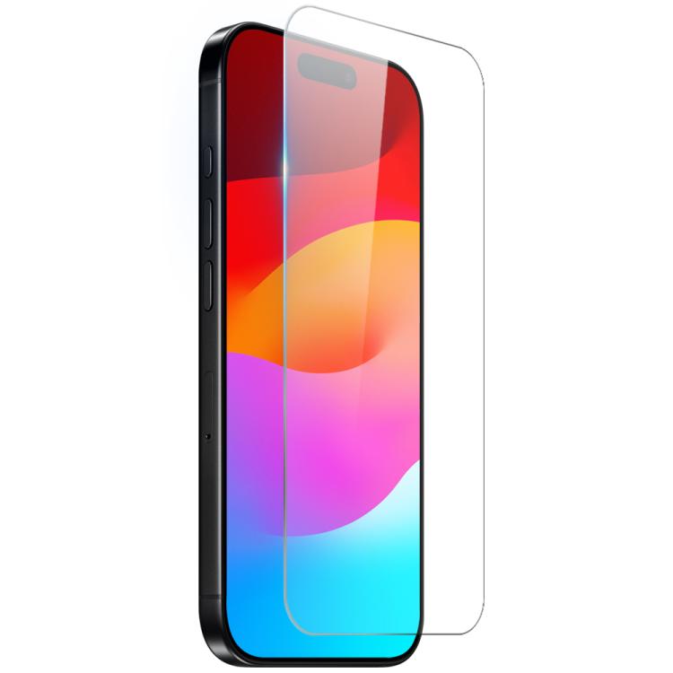 For iPhone 17 Pro NORTHJO 2 in 1 TPU Airbag Shockproof Phone Case with Screen Film(Clear) - iPhone 17 Pro Cases by NORTHJO | Online Shopping UK | buy2fix