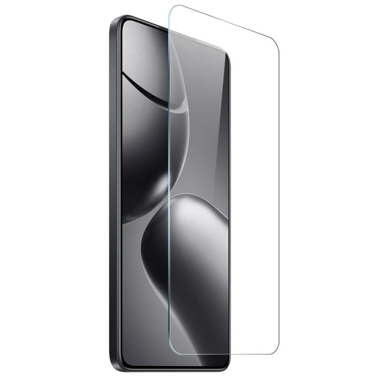 For Xiaomi 14T 5G NORTHJO 2 in 1 TPU Airbag Shockproof Phone Case with Screen Film(Clear) - Xiaomi Cases by NORTHJO | Online Shopping UK | buy2fix