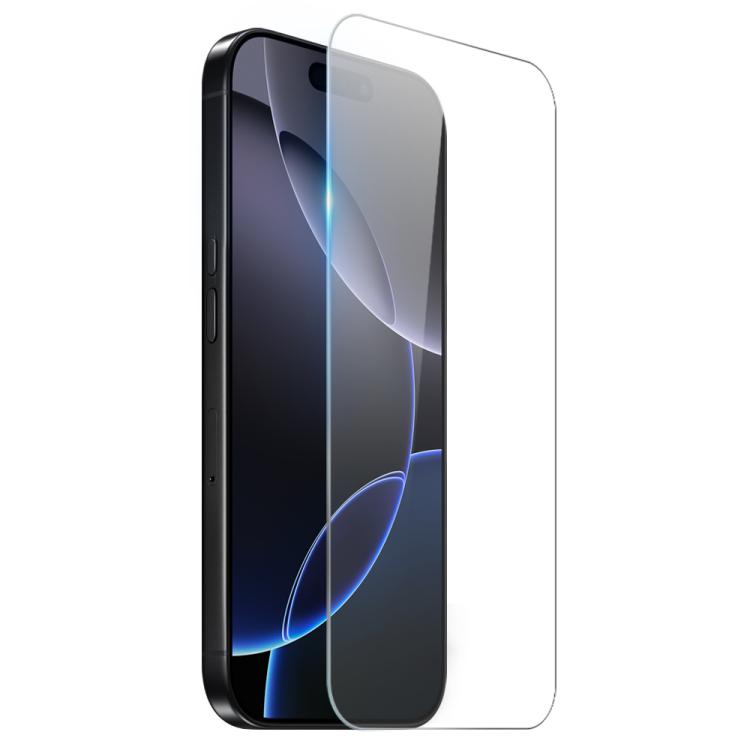 For iPhone 16 Pro Max NORTHJO 3 in 1 TPU Airbag Shockproof Phone Case with Screen Protector Lens Film(Clear) - iPhone 16 Pro Max Tempered Glass by NORTHJO | Online Shopping UK | buy2fix