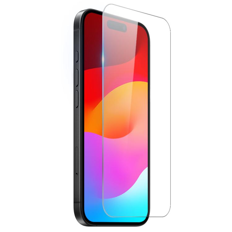 For iPhone 17 NORTHJO 3 in 1 TPU Airbag Shockproof Phone Case with Screen Protector Lens Film(Clear) - iPhone 17 Cases by NORTHJO | Online Shopping UK | buy2fix