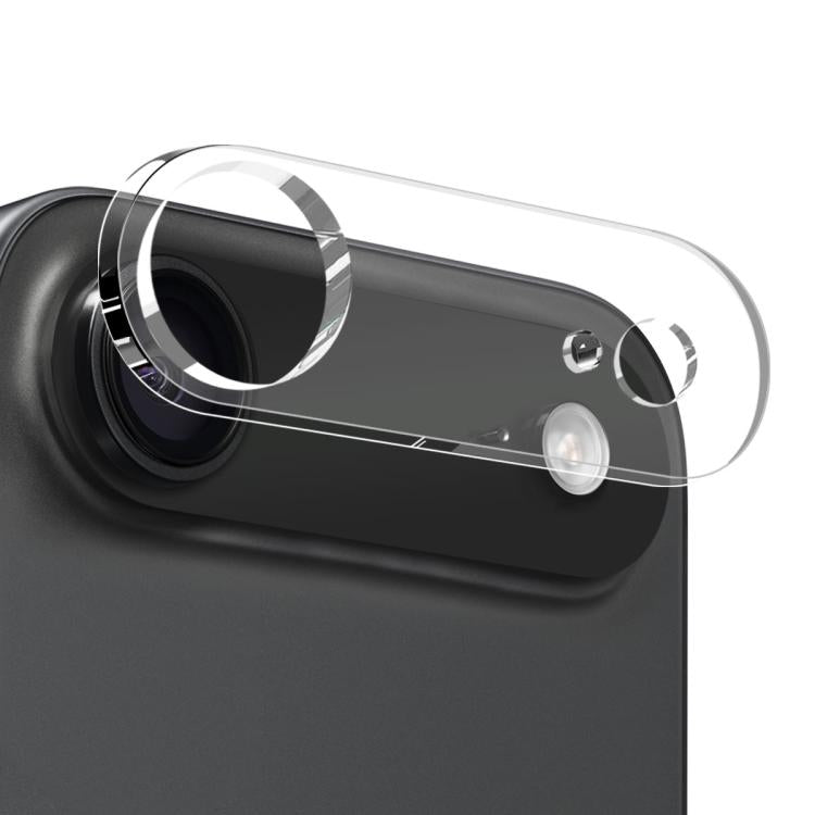 For iPhone 17 Air NORTHJO 3 in 1 TPU Airbag Shockproof Phone Case with Screen Protector Lens Film(Clear) - iPhone 17 Air Cases by NORTHJO | Online Shopping UK | buy2fix