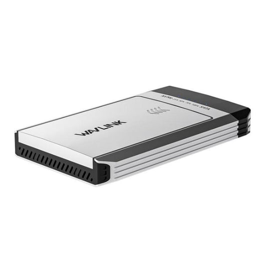 WAVLINK ST347 One-Click Offline Clone Dual Slot M.2 SSD Enclosure USB-C 3.2 Gen2 10Gbps(UK Plug) - HDD Enclosure by WAVLINK | Online Shopping UK | buy2fix