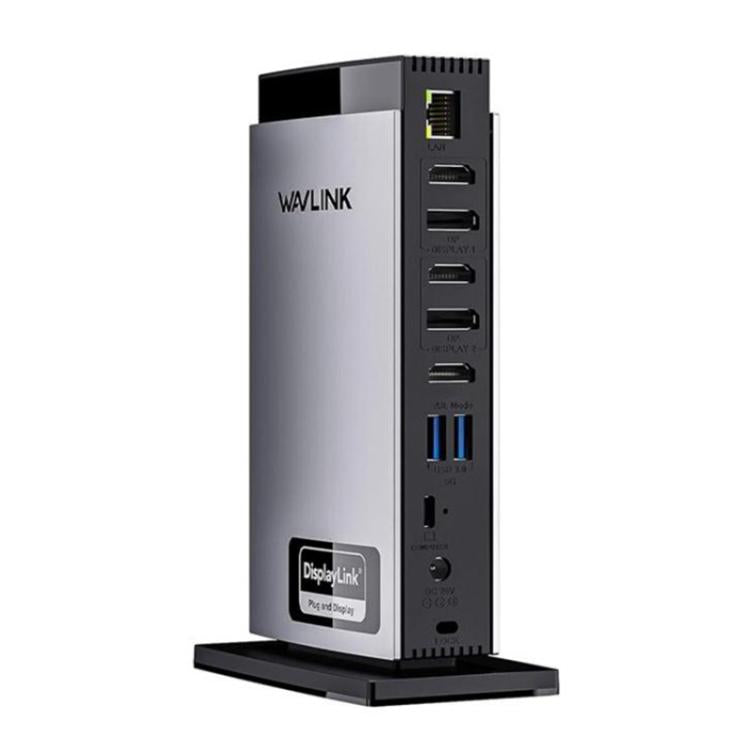 WAVLINK WL-UG69PD13Pro DisplayLink Docking Station 15 in 1 USB-C Hub for MacBook Laptop(UK Plug) -  by WAVLINK | Online Shopping UK | buy2fix