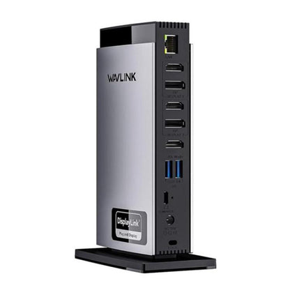 WAVLINK WL-UG69PD13Pro DisplayLink Docking Station 15 in 1 USB-C Hub for MacBook Laptop(UK Plug) -  by WAVLINK | Online Shopping UK | buy2fix