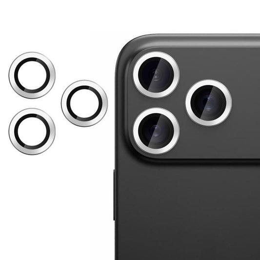 For iPhone 17 Pro Max Kalebol No Flicker Ultra-Thin Individual Camera Lens Tempered Glass Film(Silver) - iPhone 17 Pro Max Tempered Glass by Kalebol | Online Shopping UK | buy2fix