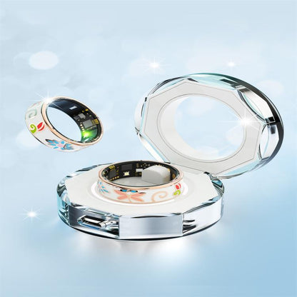 R18 SIZE 8 Smart Ring, Support Heart Rate / Blood Oxygen / Sleep / Care For Faimilies(Rose Gold) - Smart Rings / Smart Telephones by buy2fix | Online Shopping UK | buy2fix