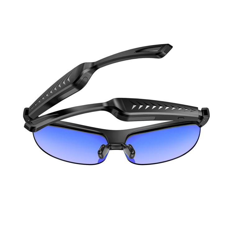 L01 Smart Glasses, Support AI Intelligent Translation / Bluetooth Call / Intelligent Noise Reduction(Blue) - Smart Glasses by buy2fix | Online Shopping UK | buy2fix