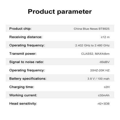 L01 Smart Glasses, Support AI Intelligent Translation / Bluetooth Call / Intelligent Noise Reduction(White) - Smart Glasses by buy2fix | Online Shopping UK | buy2fix