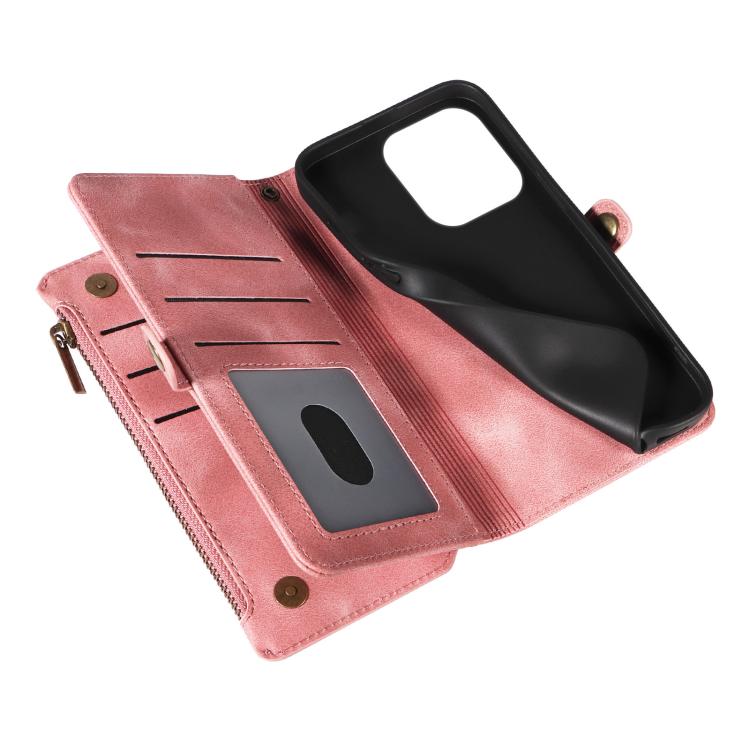 For iPhone 11 Pro Max Fantasy Multifunctional Zipper Wallet Leather Phone Case(pink) - iPhone 11 Pro Max Cases by buy2fix | Online Shopping UK | buy2fix