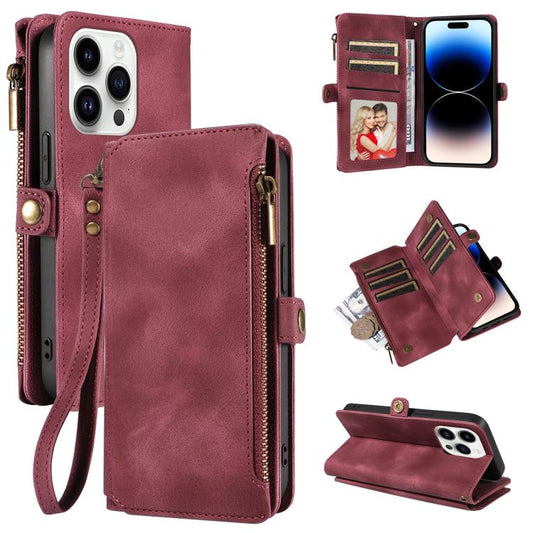 For iPhone 11 Pro Max Fantasy Multifunctional Zipper Wallet Leather Phone Case(purple) - iPhone 11 Pro Max Cases by buy2fix | Online Shopping UK | buy2fix