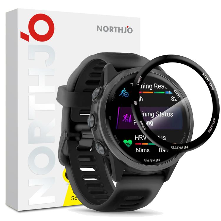 For Garmin Forerunner 570 42mm NORTHJO Watch Screen Protector PMMA Anti Scratch HD Screen Film - Screen Protector by NORTHJO | Online Shopping UK | buy2fix