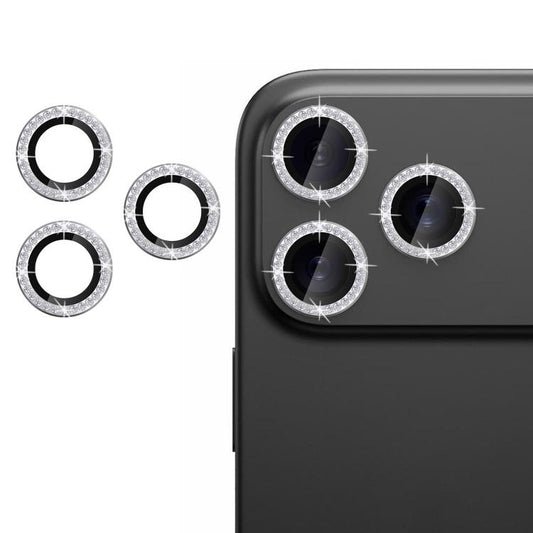 For iPhone 17 Pro Max Kalebol Individual Camera Lens Diamond Ring Protector(Silver) - iPhone 17 Pro Max Tempered Glass by Kalebol | Online Shopping UK | buy2fix