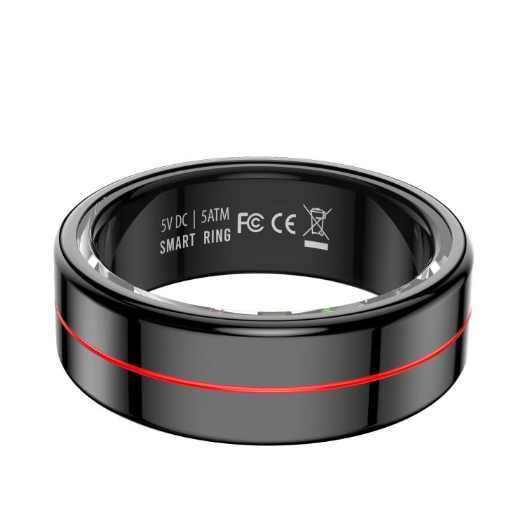 R04 SIZE 7 Smart Ring, Support Heart Rate / Blood Oxygen / Sleep Monitoring / Take Photos(Black) - Smart Rings / Smart Telephones by buy2fix | Online Shopping UK | buy2fix