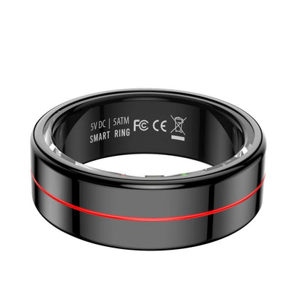 R04 SIZE 7 Smart Ring, Support Heart Rate / Blood Oxygen / Sleep Monitoring / Take Photos(Black) - Smart Rings / Smart Telephones by buy2fix | Online Shopping UK | buy2fix