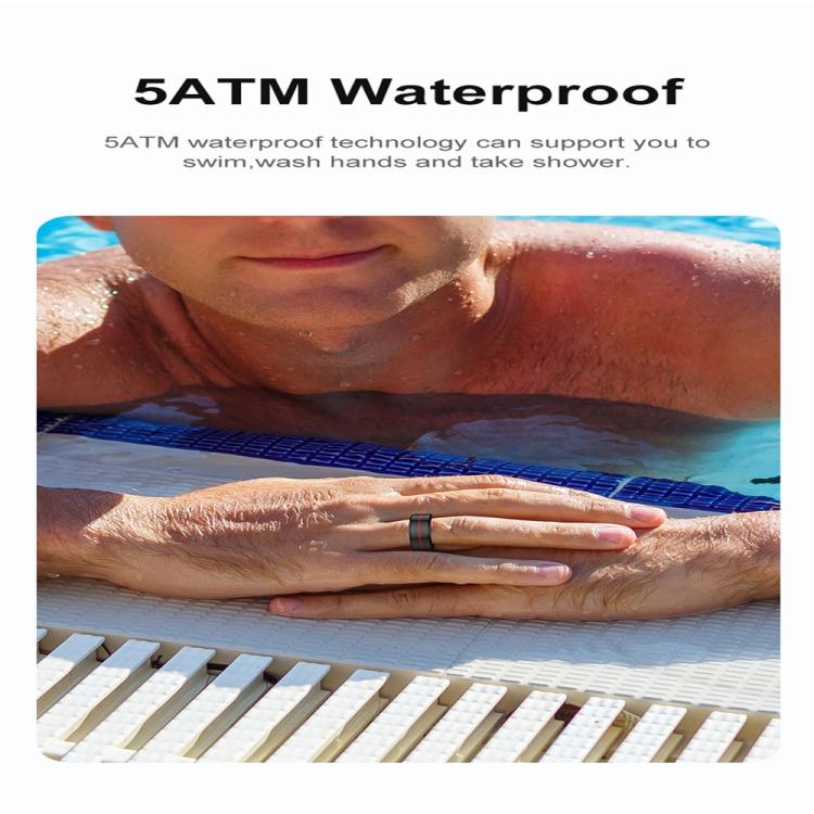 R04 SIZE 11 Smart Ring, Support Heart Rate / Blood Oxygen / Sleep Monitoring / Take Photos(Black) - Smart Rings / Smart Telephones by buy2fix | Online Shopping UK | buy2fix