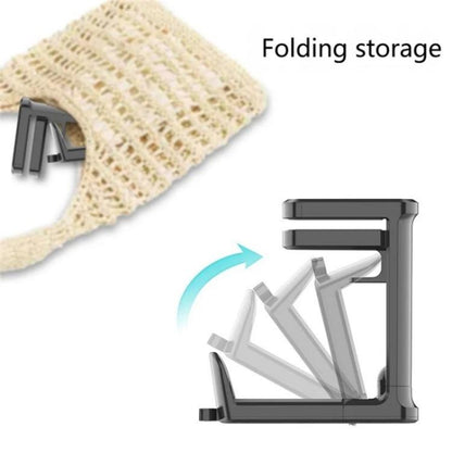 XWJ-EJJ01 360 Degree Rotatable Under Desk Storage Bracket Gaming Headset Holder(Black) - Headset Stand by buy2fix | Online Shopping UK | buy2fix