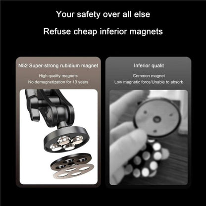 X037 360 Degree Adjustable Magnetic Base Phone Holder for Gym Equipment - Stand by buy2fix | Online Shopping UK | buy2fix
