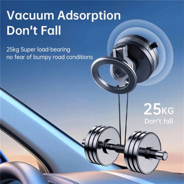 S11 360 Degree Rotation Foldable Alloy Phone Holde Dashboard Magnetic Car Phone Holde - Universal Car Holders by buy2fix | Online Shopping UK | buy2fix