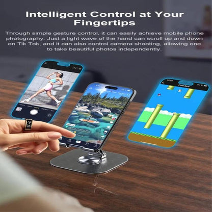 R11C SIZE 13 Smart Ring, Support Heart Rate / Blood Oxygen / Sleep Monitoring / Multiple Sport Modes(Silver) - Smart Rings / Smart Telephones by buy2fix | Online Shopping UK | buy2fix