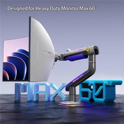 NORTH BAYOU G60 32-60 Inch Flat Ultrawide Curved Suspended Arm Gaming Monitor Stand - TV Brackets & Mounts by buy2fix | Online Shopping UK | buy2fix