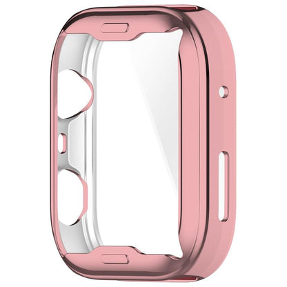 For Huawei Watch Fit 4 Electroplated TPU Full Coverage Watch Protective Case(Pink) - Watch Cases by buy2fix | Online Shopping UK | buy2fix