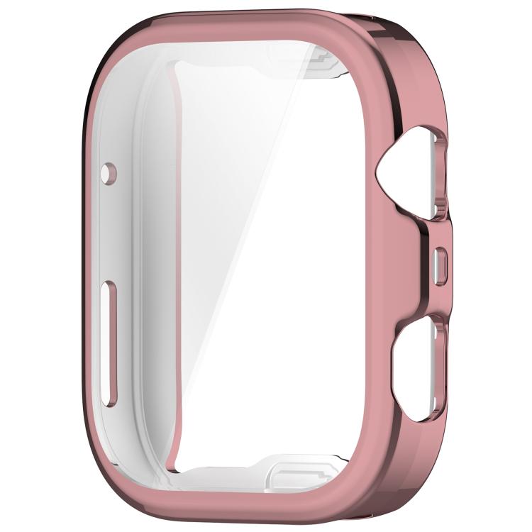 For Huawei Watch Fit 4 Electroplated TPU Full Coverage Watch Protective Case(Pink) - Watch Cases by buy2fix | Online Shopping UK | buy2fix