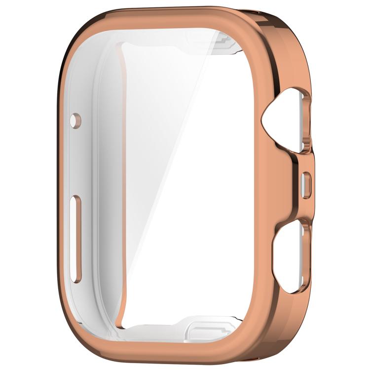 For Huawei Watch Fit 4 Electroplated TPU Full Coverage Watch Protective Case(Rose Gold) - Watch Cases by buy2fix | Online Shopping UK | buy2fix