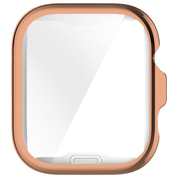 For Huawei Watch Fit 4 Electroplated TPU Full Coverage Watch Protective Case(Rose Gold) - Watch Cases by buy2fix | Online Shopping UK | buy2fix