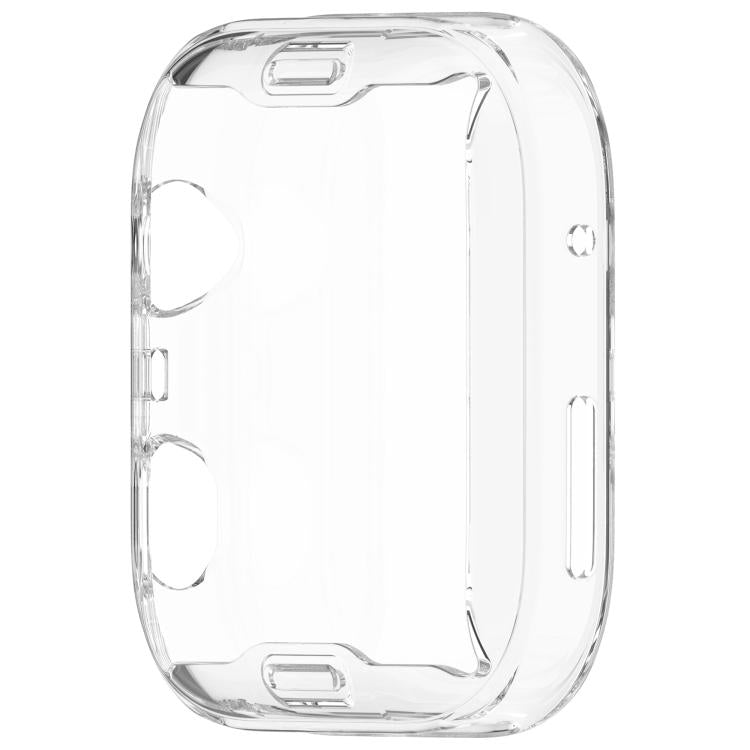 For Huawei Watch Fit 4 Electroplated TPU Full Coverage Watch Protective Case(Transparent) - Watch Cases by buy2fix | Online Shopping UK | buy2fix