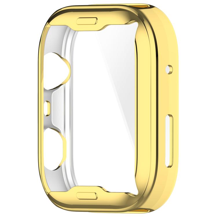 For Huawei Watch Fit 4 Pro Electroplated TPU Full Coverage Watch Protective Case(Gold) - Watch Cases by buy2fix | Online Shopping UK | buy2fix