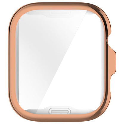 For Huawei Watch Fit 4 Pro Electroplated TPU Full Coverage Watch Protective Case(Rose Gold) - Watch Cases by buy2fix | Online Shopping UK | buy2fix