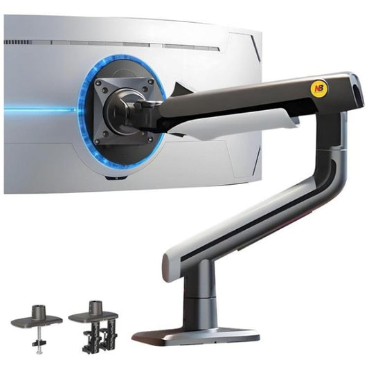 NORTH BAYOU A5 Flat Ultrawide Curved Monitors Bracket Gaming Monitor Arm VESA Mount - TV Brackets & Mounts by buy2fix | Online Shopping UK | buy2fix