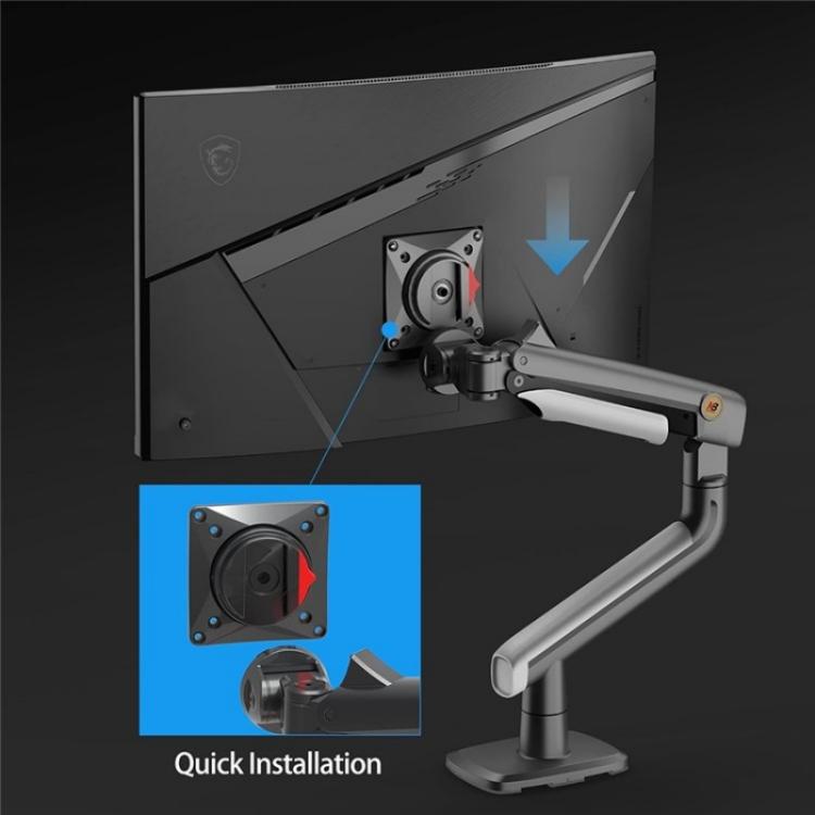 NORTH BAYOU A5 Flat Ultrawide Curved Monitors Bracket Gaming Monitor Arm VESA Mount - TV Brackets & Mounts by buy2fix | Online Shopping UK | buy2fix