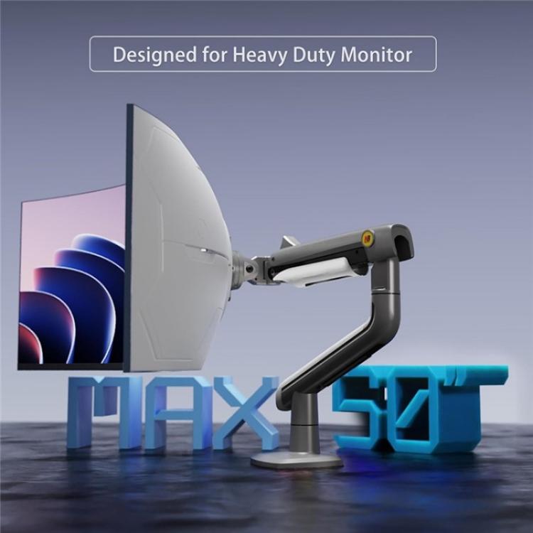 NORTH BAYOU A5 Flat Ultrawide Curved Monitors Bracket Gaming Monitor Arm VESA Mount - TV Brackets & Mounts by buy2fix | Online Shopping UK | buy2fix