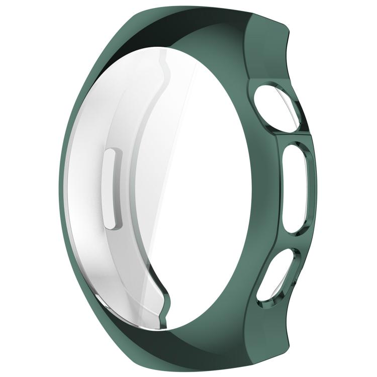 For Huawei Watch 5 42mm Electroplated TPU Full Coverage Watch Protective Case(Green) - Watch Cases by buy2fix | Online Shopping UK | buy2fix