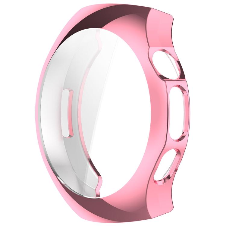 For Huawei Watch 5 42mm Electroplated TPU Full Coverage Watch Protective Case(Pink) - Watch Cases by buy2fix | Online Shopping UK | buy2fix