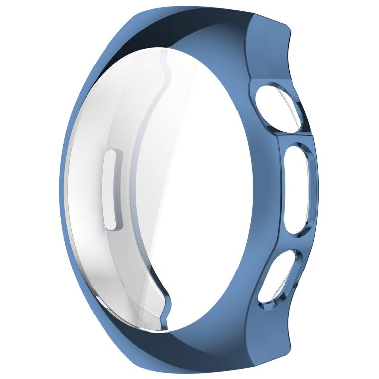 For Huawei Watch 5 42mm Electroplated TPU Full Coverage Watch Protective Case(Blue) - Watch Cases by buy2fix | Online Shopping UK | buy2fix