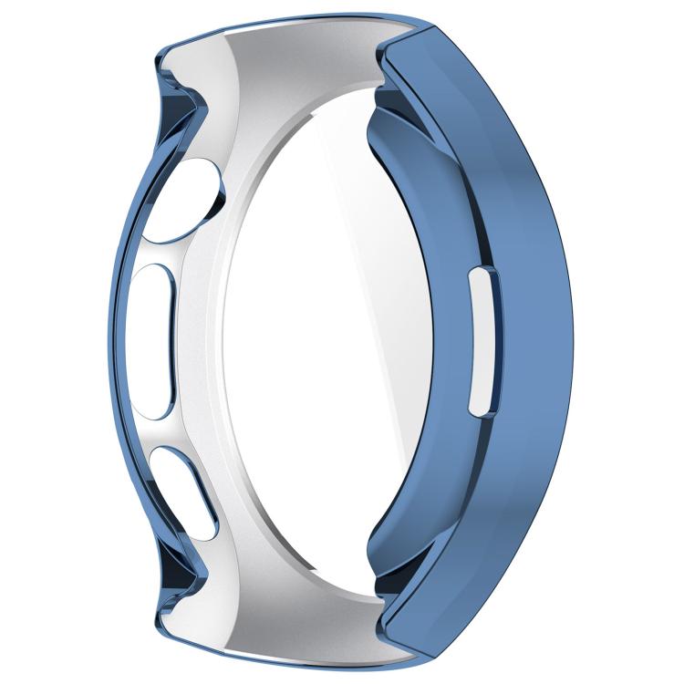 For Huawei Watch 5 42mm Electroplated TPU Full Coverage Watch Protective Case(Blue) - Watch Cases by buy2fix | Online Shopping UK | buy2fix
