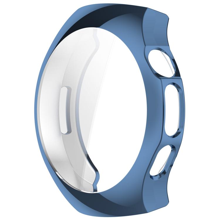 For Huawei Watch 5 46mm Electroplated TPU Full Coverage Watch Protective Case(Blue) - Watch Cases by buy2fix | Online Shopping UK | buy2fix
