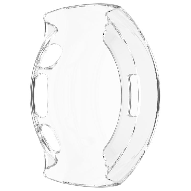 For Huawei Watch 5 46mm Electroplated TPU Full Coverage Watch Protective Case(Transparent) - Watch Cases by buy2fix | Online Shopping UK | buy2fix