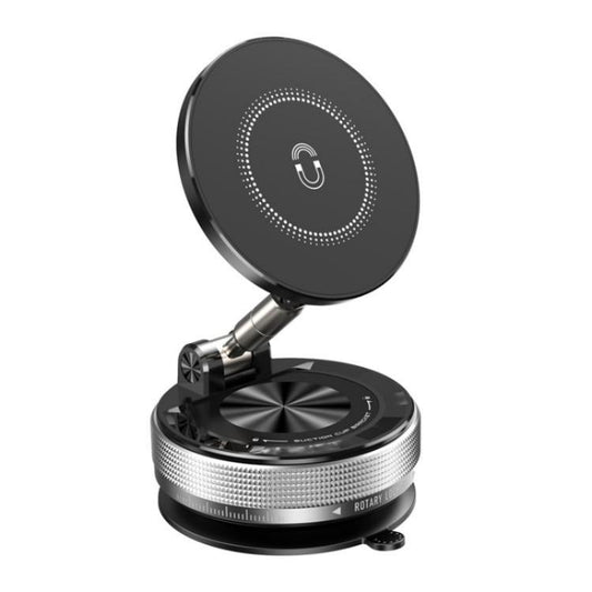 SD09 Dashboard Windshield Vacuum Suction Phone Holder Magnetic Car Mount Foldable Stand - Universal Car Holders by buy2fix | Online Shopping UK | buy2fix