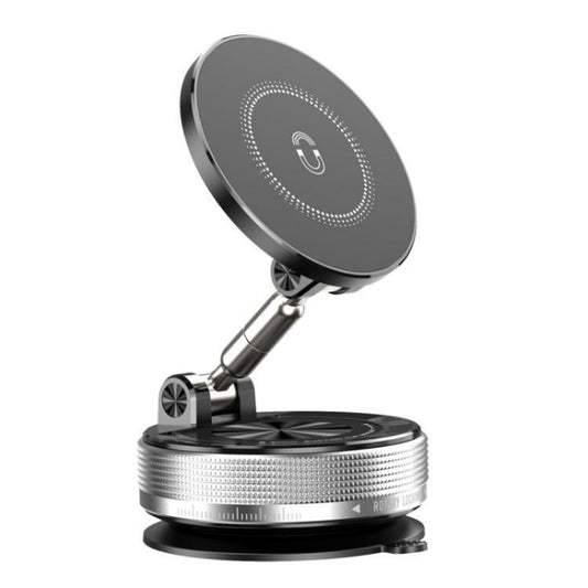 SD09 Dashboard Windshield Vacuum Suction Phone Holder Magnetic Car Mount Foldable Stand - Universal Car Holders by buy2fix | Online Shopping UK | buy2fix