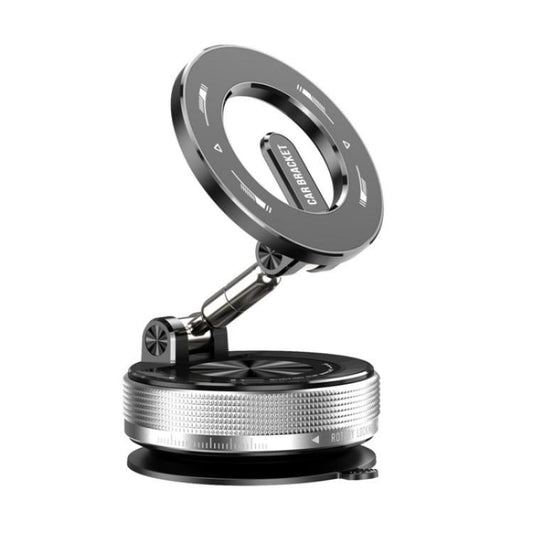 SD08 360 Degree Rotation Magnetic Car Mount Foldable Stand Vacuum Suction Phone Holder - Universal Car Holders by buy2fix | Online Shopping UK | buy2fix