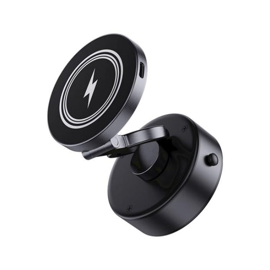 D1 15W Wireless Charging Electric Vacuum Suction Multi  Angle Rotating Car Phone Holder - Wireless Charger Holders by buy2fix | Online Shopping UK | buy2fix