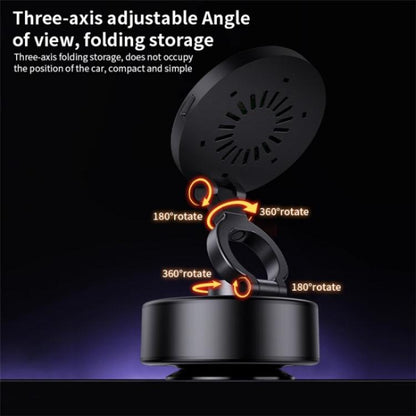 D1 15W Wireless Charging Electric Vacuum Suction Multi  Angle Rotating Car Phone Holder - Wireless Charger Holders by buy2fix | Online Shopping UK | buy2fix