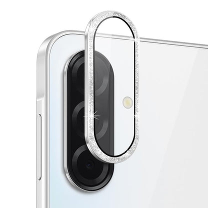 For Samsung Galaxy A36 5G / A56 5G NORTHJO 1 Set Camera Lens Protector Glitter Metal Ring Film(Silver) - For Samsung by NORTHJO | Online Shopping UK | buy2fix